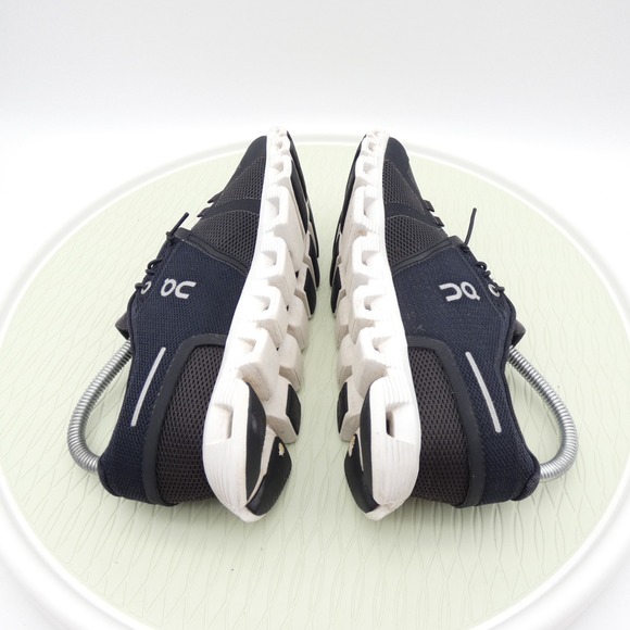 On Running Cloud 5 59.98904 Women's 6.5 Athletic Shoes Black White Sneakers - Picture 6 of 9